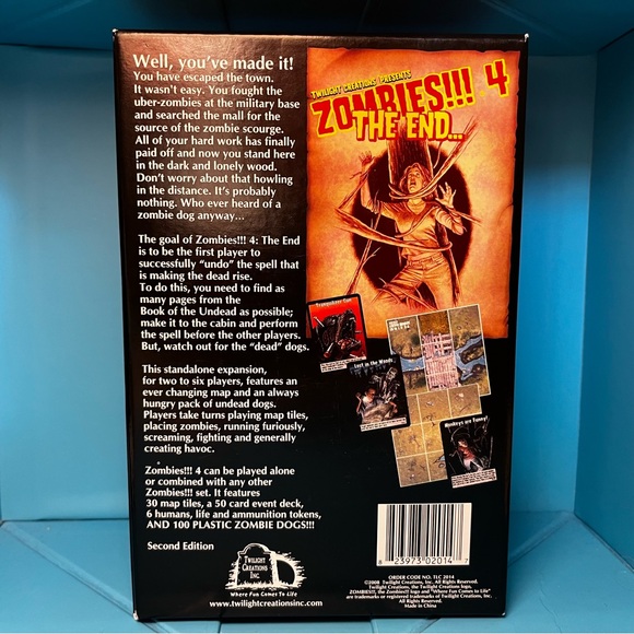 Twilight Creations’ Zombies!!! 4: The End… Board Game - Second Edition - Picture 2 of 14